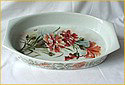 Oblong dish
