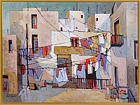 Wash Day at Mykonos Greece