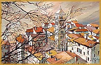 Hilltown in Provence