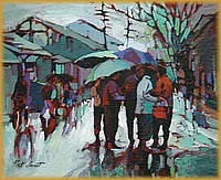Rainy Day in China